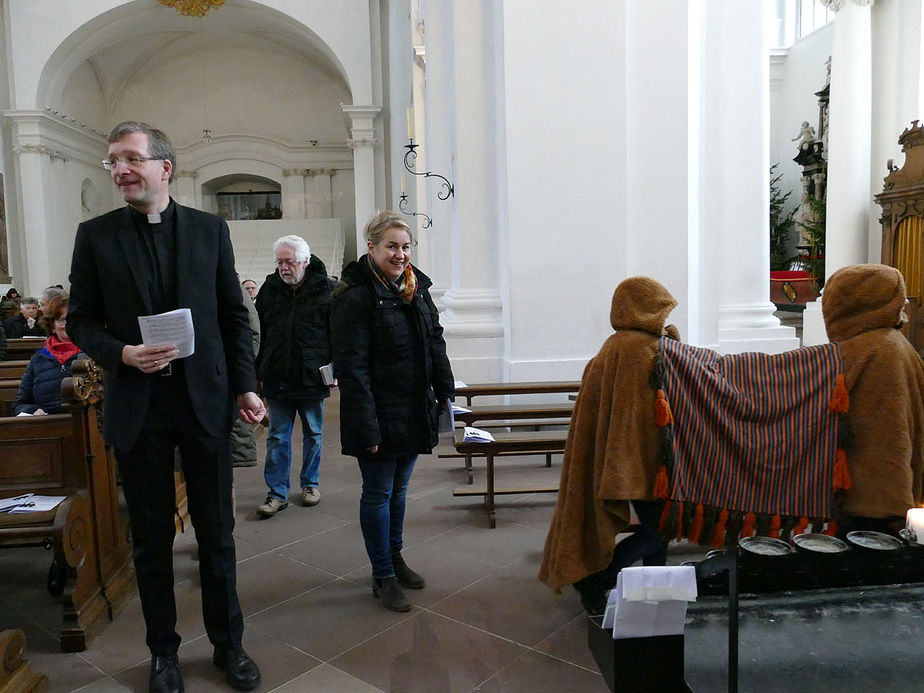 Aussendung der Sternsinger im Hohen Dom zu Fulda (Foto: Karl-Franz Thiede)